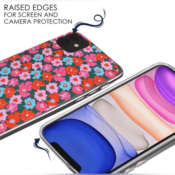 Packed Party "Fresh Florals" iPhone Case | Fits iPhone 11 or iPhone XR | NIP - Picture 5 of 9
